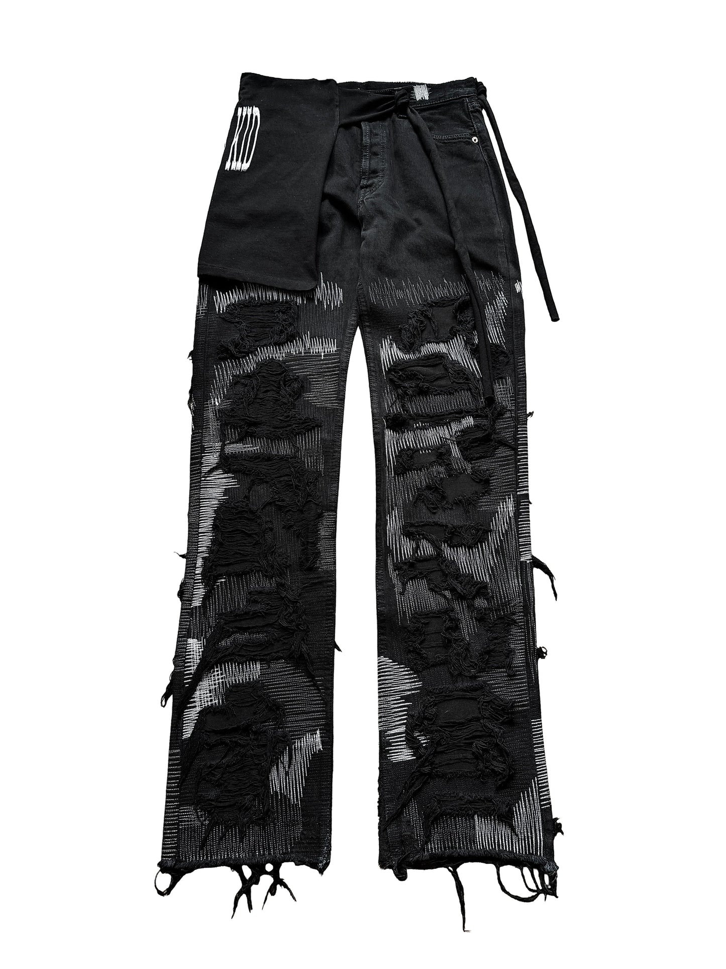 "STUBBORN KID" REPAIRED DENIM 2.0