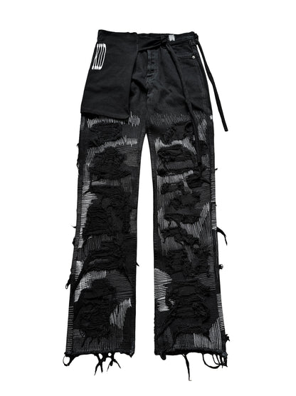 "STUBBORN KID" REPAIRED DENIM 2.0
