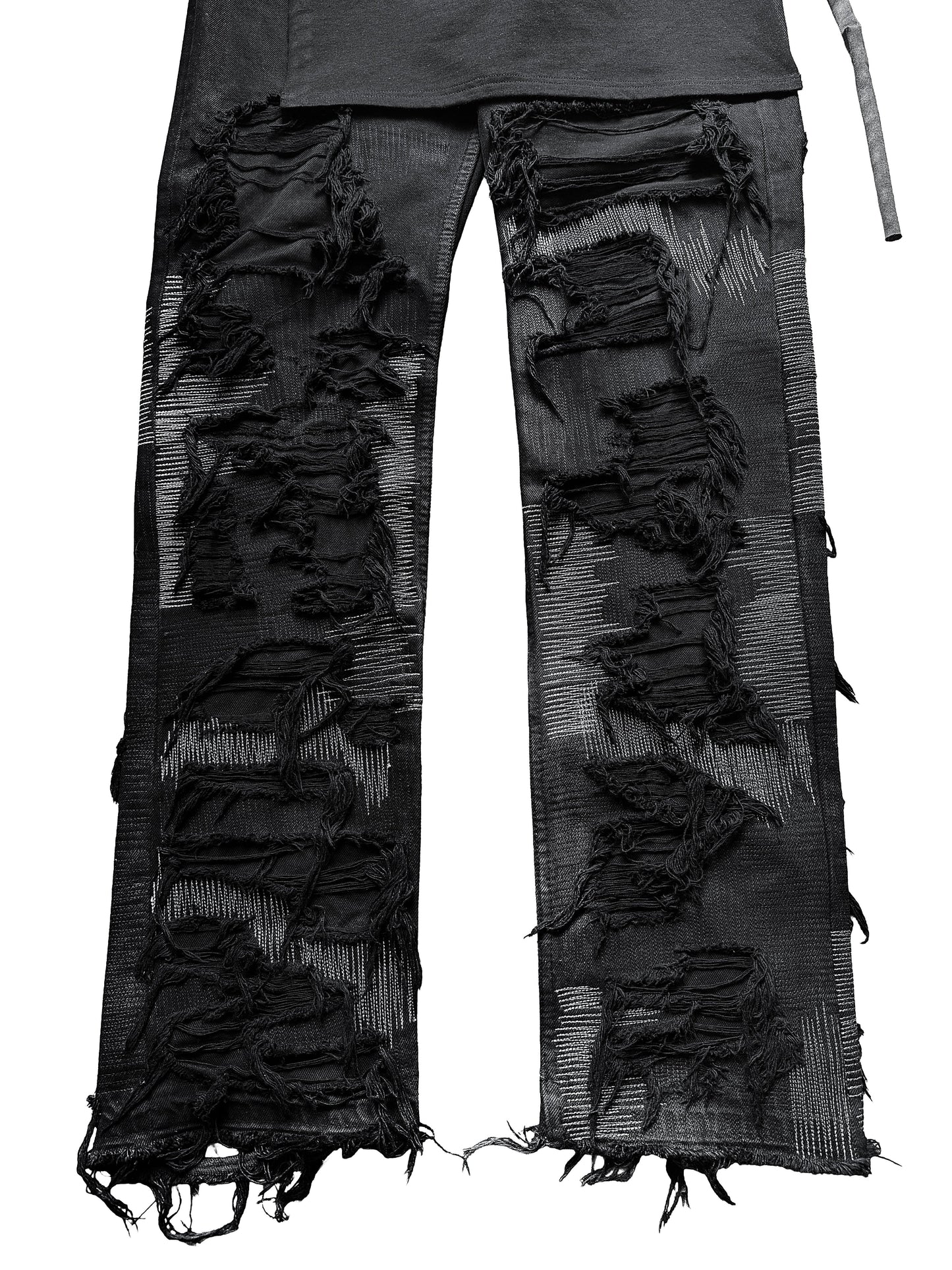 "STUBBORN KID" REPAIRED DENIM 1.0